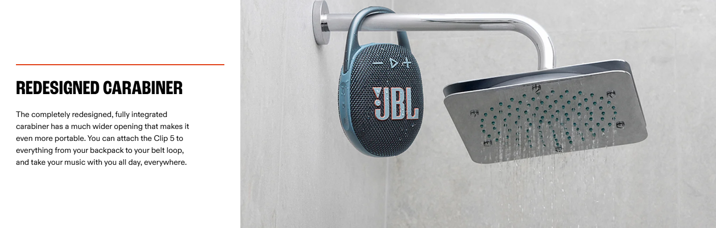 JBL Clip 5 Bluetooth Speaker