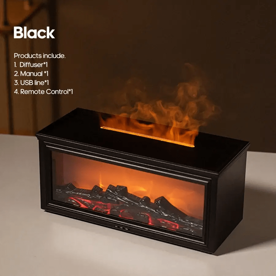 Fireplace flame Air Humidifier HY05
