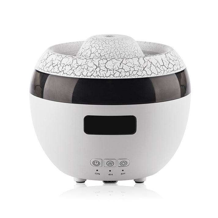 Clock Humidifier With Colorfull Led V37