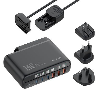 LDNIO A6140C 140W 6 USB Ports Power Socket