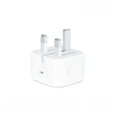 Apple 20W USB-C Folding Power Adapter 3 Pins (MUVT3B/A) UK