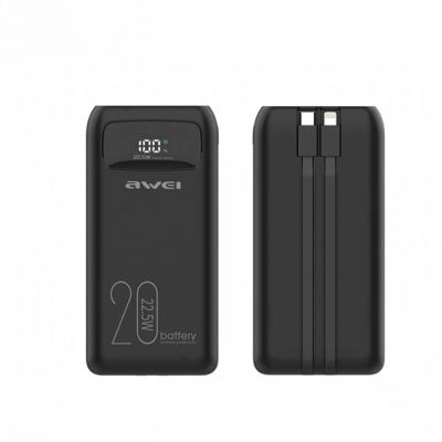 Awei P169K 20000mAh 22.5W LCD Display Power Bank
