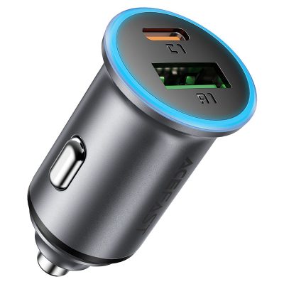 Acefast B15 65W (USB-A + USB-C) Car Charger