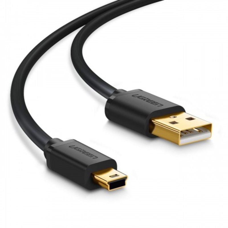10355 (1) UGREEN 10355 USB 2.0 A Male to Mini 5 Pin Male Cable