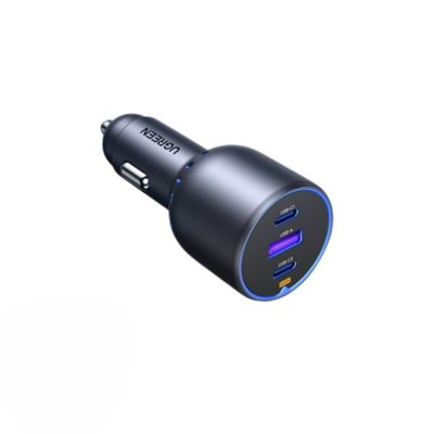 UGREEN 35024 75W 3-Port Fast Car Charger