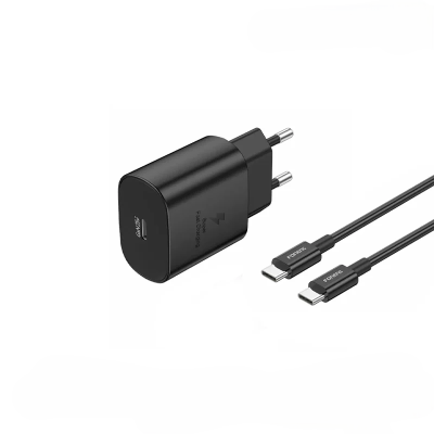 FONENG EU51 25W GaN USB-C Wall Charger With Type-C Cable