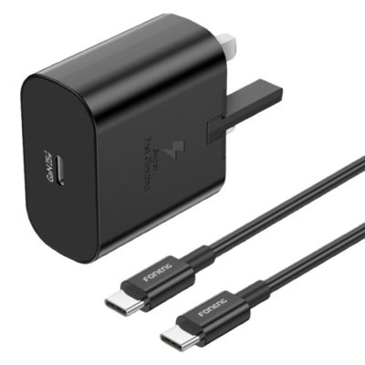 FONENG UK32 25W GaN USB-C Wall Charger With Type-C Cable
