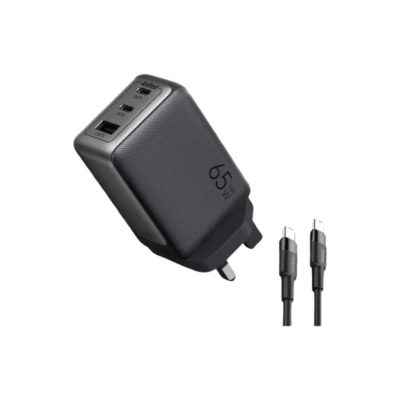 Oraimoo OCW-7652E+116CC HyperGaN 65W Charger with Cable