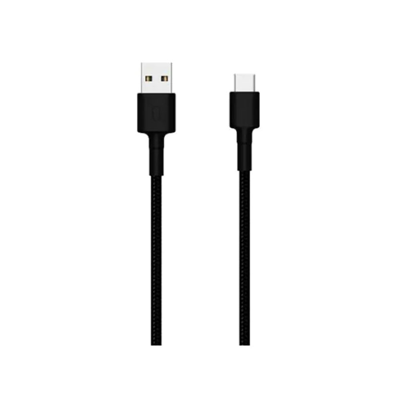 cable black Xiaomi USB Type-A to Type-C 1M Braided Cable
