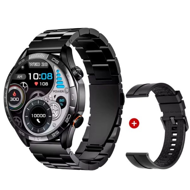 haylou-solar-5 (1) Haylou Solar 5 AMOLED Display BT Calling Smart Watch