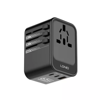 LDNIO Z6 USB Ports 65W GaN Travel Adapter