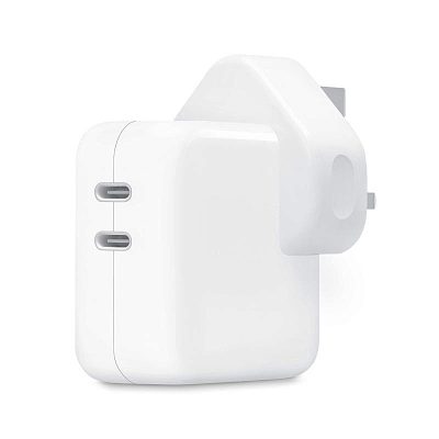 Apple C-A2676 35W USB C Dual Port UK-3-Pin Adapter